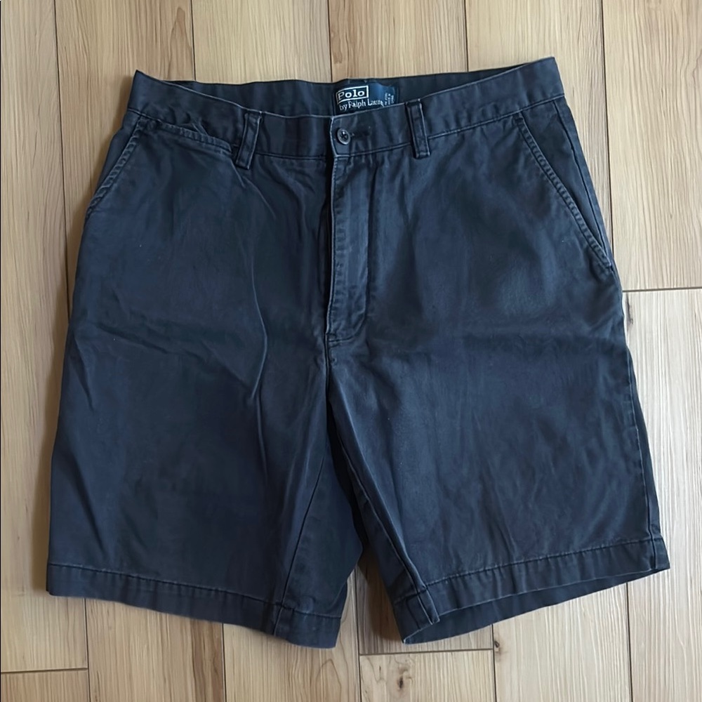 Men's Ralph Lauren Polo 100% Cotton Navy Shorts Size 32